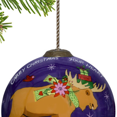 Ornement boule de Noël orignal