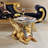 Kristopher Sphinx Figurine Coffee Table