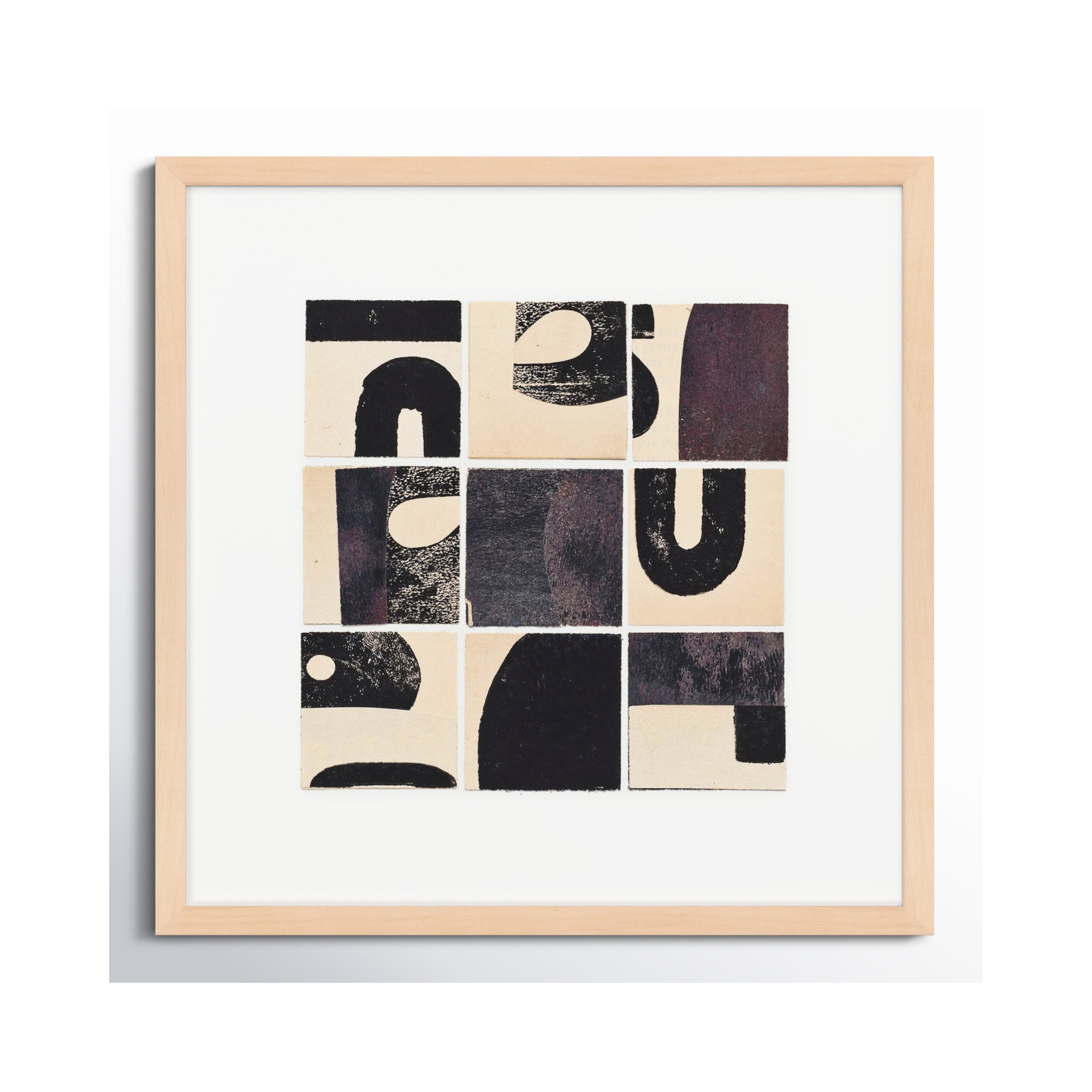 Curvy by Driftway Studio, 36" H x 36" W x 1.25" D, Maple