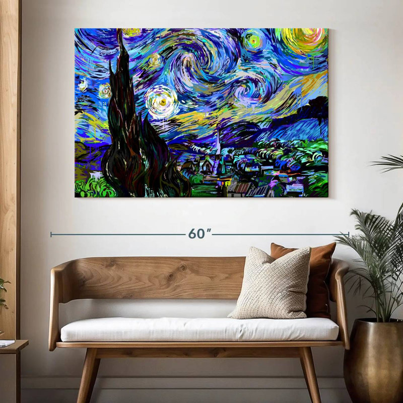 Avery Starry Night 2019, 34" H x 51" W