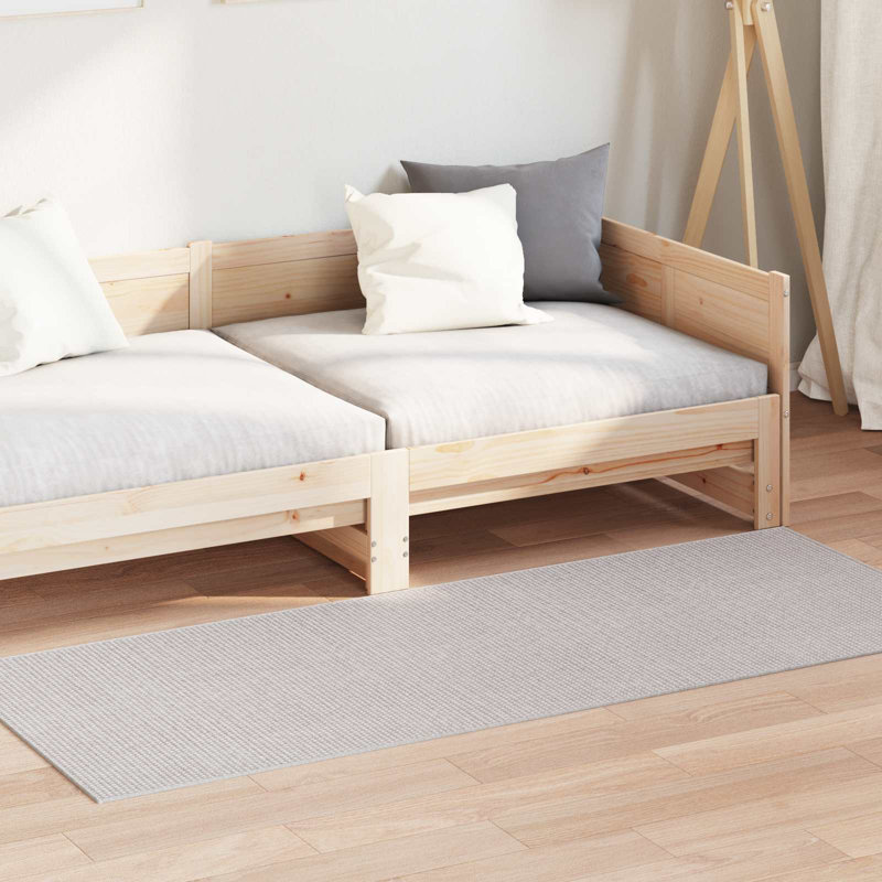 Modern Indoor Rug, Cream, Rectangle 80 x 150 cm