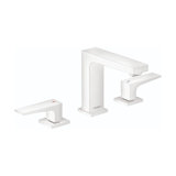 Hansgrohe Metropol Widespread Faucet 110 with Lever Handles and Drain Assembly, 1.2 GPM