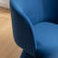 Chaise rembourrée pivotante en velours Dantzler-511696166-527819105