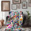 Art traditionnel otomi - couverture de qualité supérieure 1 pièce-101343605