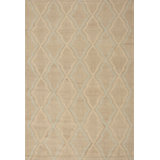 Geometric Area Rug in Beige