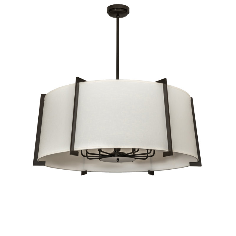 Lustre tambour 12 lumières Cilindro