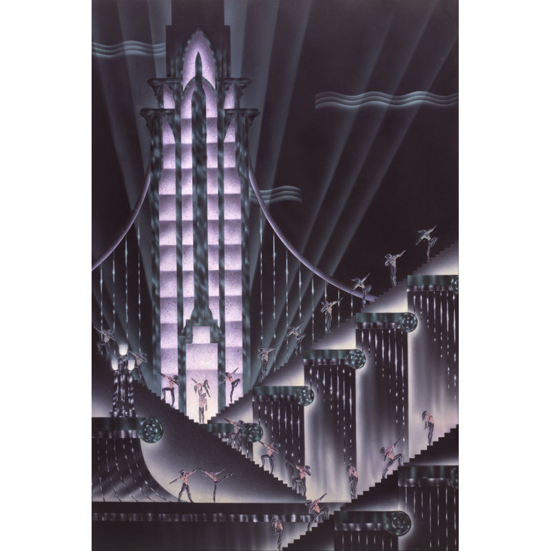 «Salute» par Robert Hoppe, impression sur toile tendue, H 18 po x l 12 po
