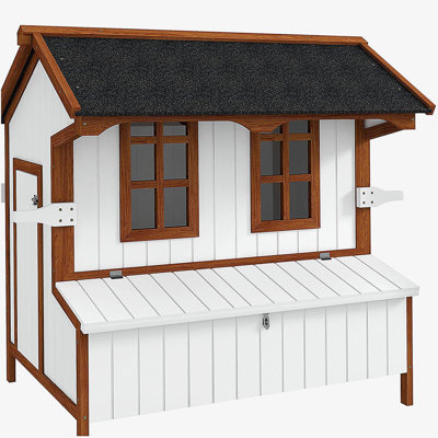 Poulailler en bois de 47 po PawHut
