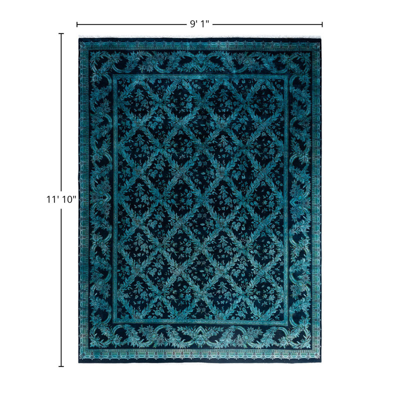 Izena One-of-a-Kind 9' 1" X 11' 10" Hand Knotted Area Rug