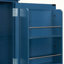 Garde-manger de style Shaker avec 8 tablettes de porte et plateaux coulissants-594980571