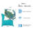 Vision III Blue Crab Outdoor Square Pillow Cover & Insert