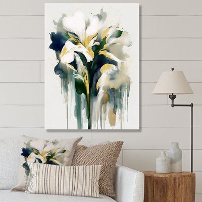 Impression verte d'iris