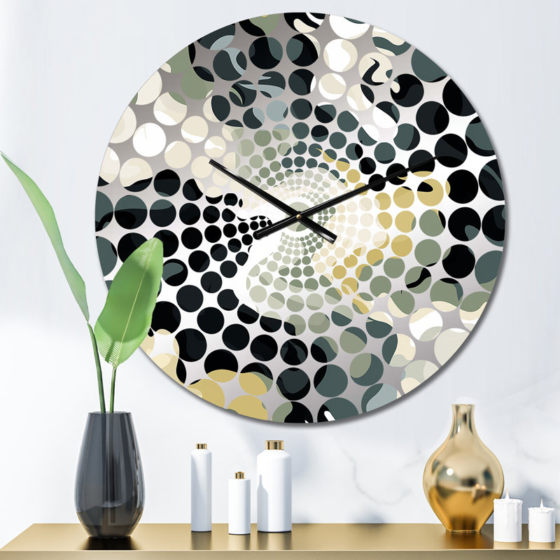 Horloge murale Industrial Edge - Camouflage, Médium