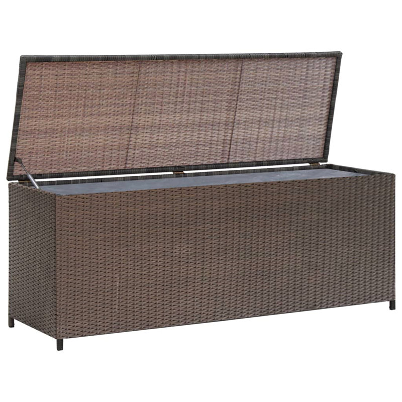 META 120cm W 240L Deck Box, Brown