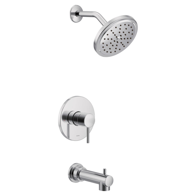 Ensemble de garniture de baignoire et douche à 1 poignée à 1 poignée Align M-Core Align, série requise, Chrome