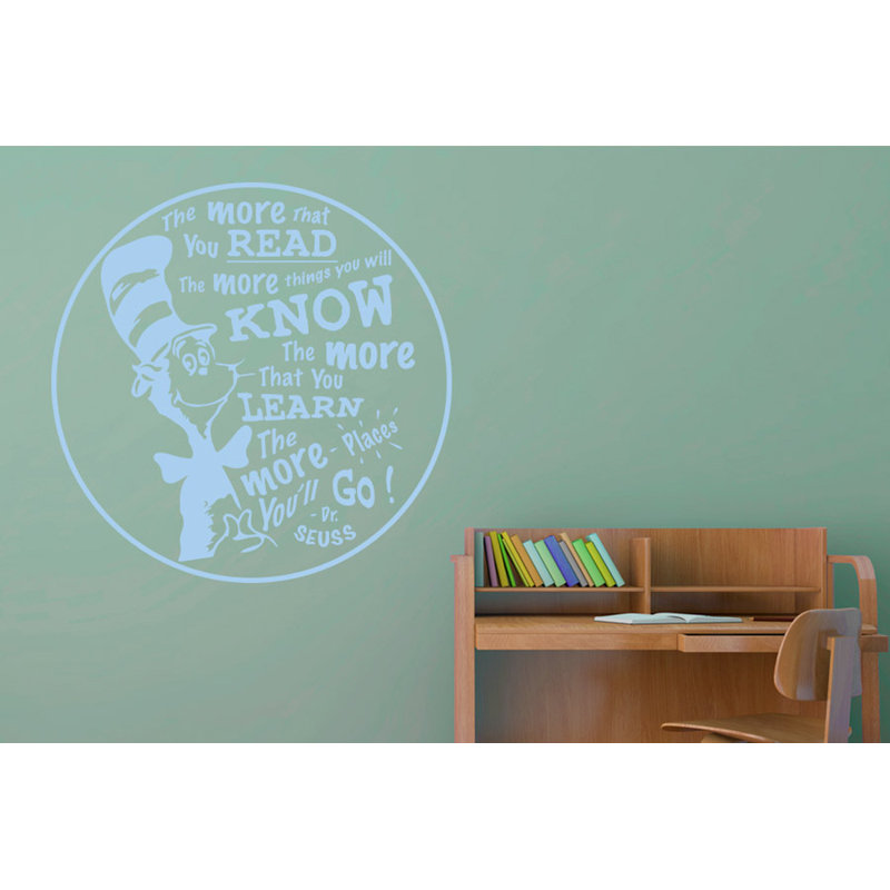 Non-Wall Damaging Wall Decal, Light Blue