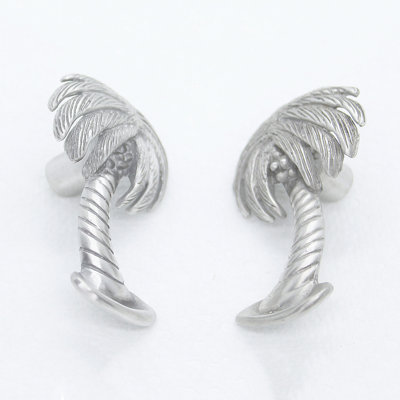 2 3/8" Palm Tree Right Leaning Knob