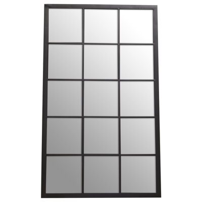 Jermeshia Metal Flat Wall Mirror