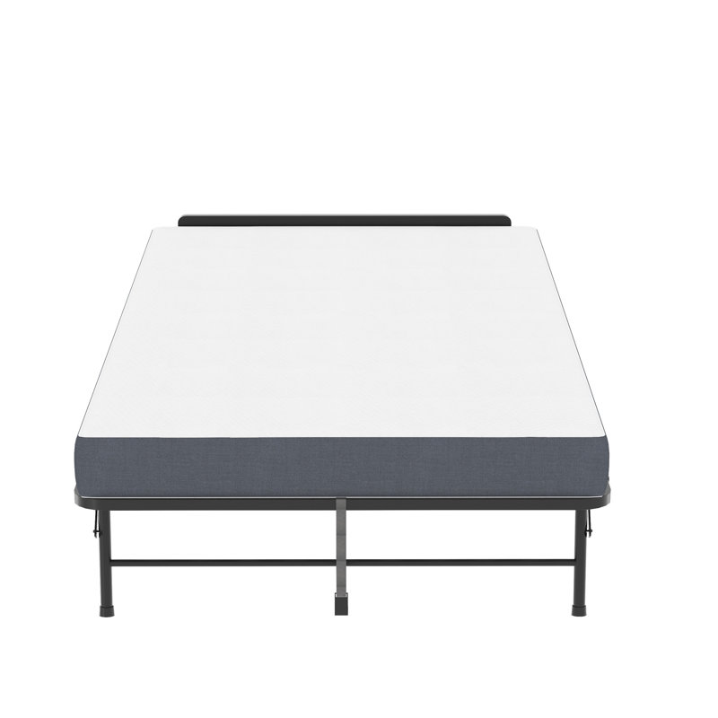 Lit pliant de 75 po x 46 po avec tête de lit réglable