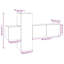 Unfinished TV Stand for TVs up to 32"-1760085609