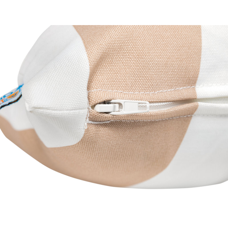 Outdoor Square Cover & Insert, Champagne/White