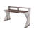 Wesley Adjustable Metal Base Writing Desk