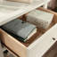 Table de nuit, finition blanche