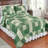 Classic Floral Patchwork Scalloped Edge Quilt-103801852-103801853