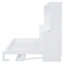 Lit escamotable peu encombrant avec bureau et rangement