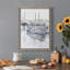 Watercolor Harbor Study I - Peinture sur toile encadrée-1312740502-1312740499