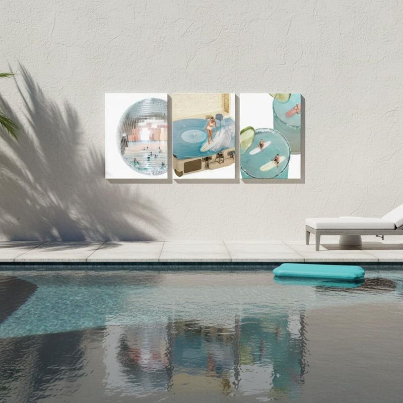 3 Piece Wrapped Canvas Print