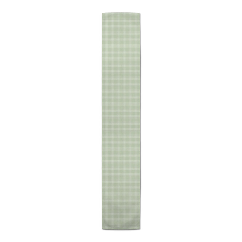 Chemin de table Annslie, L 72 po x l 16 po, À carreaux