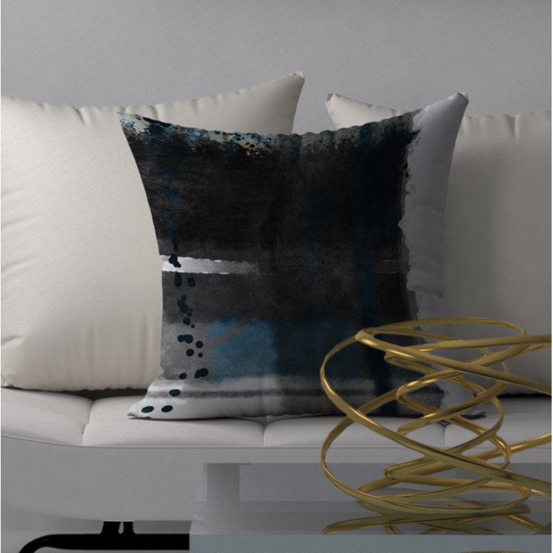 Housse de coussin décorative carrée facile à valoriser, 20 po X 20 po