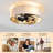 19.6'' Ceiling Fan With Light Kit And Remote Control Included