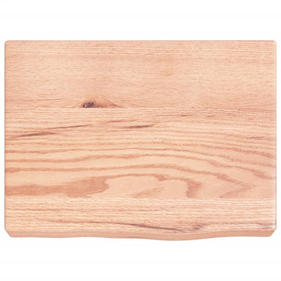 Bergamot 40 Solid Wood Material 1 Single Bathroom Vanity Top No