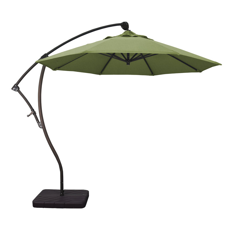 Parasol en porte-à-faux 9' Welwyn, Spectre Sunbrella® coriandre