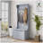 28" 3-In-1 Entryway Hall Tree With Storage Bench,Coat Rack With Four Hooks And Shoe Storage-1112163619