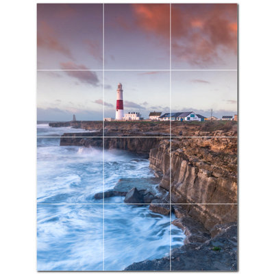Murale décorative en céramique 4,25 po x 4,25 po