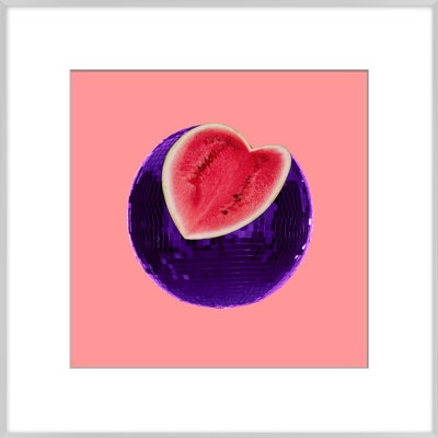 Disco Melon Print by Mat Sanders