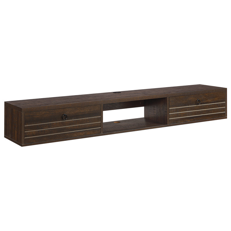 Akeira 60" Floating TV Stand, Espresso