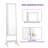 Mynatt 18'' Wide Freestanding Jewelry Armoire-2126115833