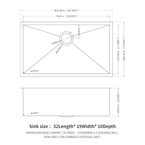Dimensions du produit