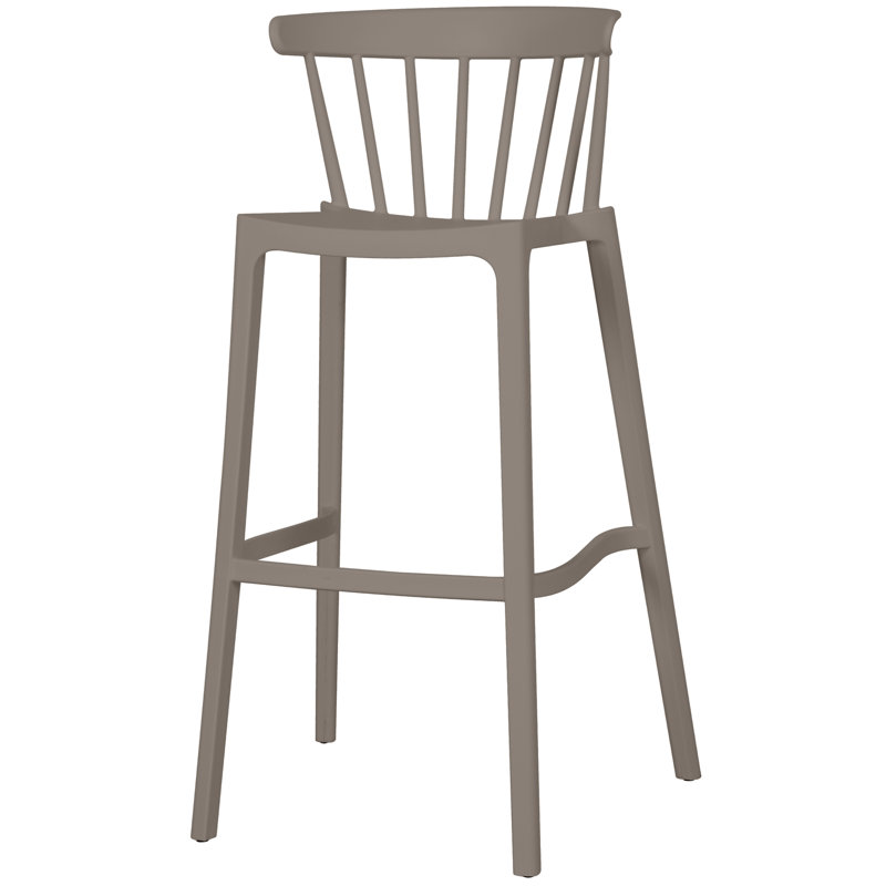 Bliss Outdoor 76.5cm Bar Stool, Taupe