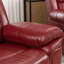 Fauteuil inclinable manuel avec bande lumineuse DEL-1558976748