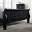 Twin Size Bed White Louis Phillipe Solid Wood 1Pc Bed Bedroom Sleigh Bed Bedroom Furniture-809795268-809795264-809795289