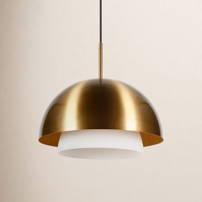Lyle Stainless Steel Single Light Pendant
