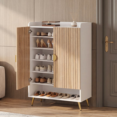 20 - Pair Shoe Storage Cabinet