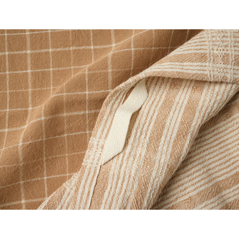 Clarendon Organic Kitchen Towel Set, Ginger