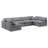 Hinami Velvet U-Shaped Sectional Reversible-94482536