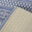 Tapis d'intérieur / extérieur de patio Sadie - bleu / blanc / gris-1808002422